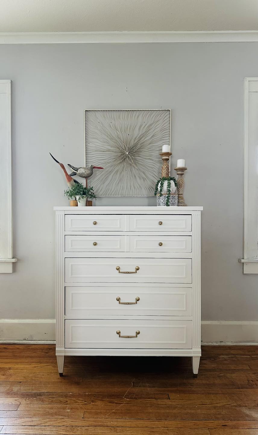 Antique White Italian Provincial Chest Of Drawers General Finishes