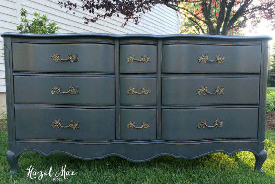  Dresser in Queenstown Gray Milk Paint  General Finishes Design Center