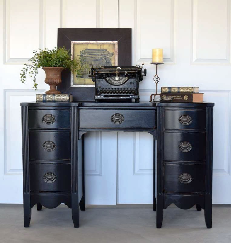 Lamp Black Milk Paint General Finishes Design Center