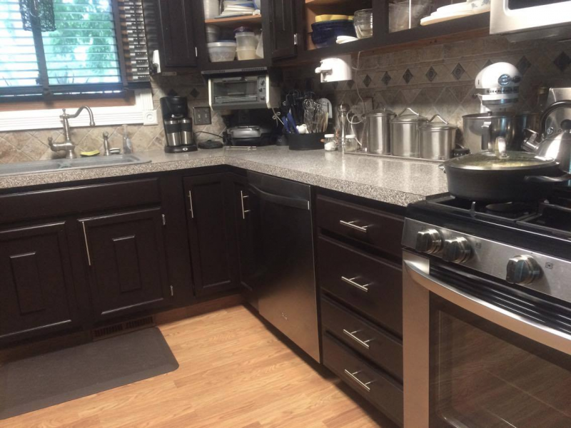 Dark Chocolate Milk Paint Cabinets Dark Chocolate Milk Paint Cabinets