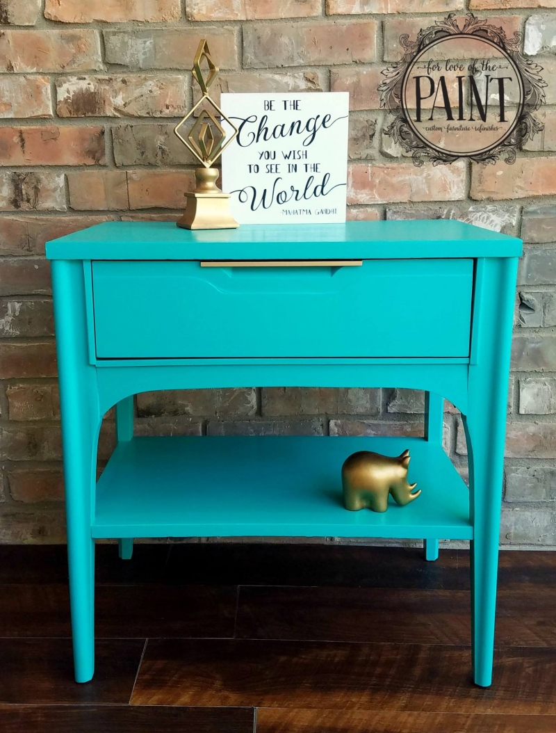 Patina Green Side Table General Finishes Design Center
