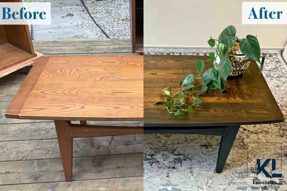 Custom Mixed Gel Stain Table  General Finishes Design Center