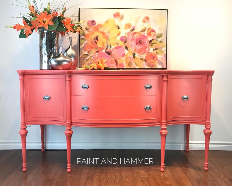 Custom Coral Dresser General Finishes Design Center