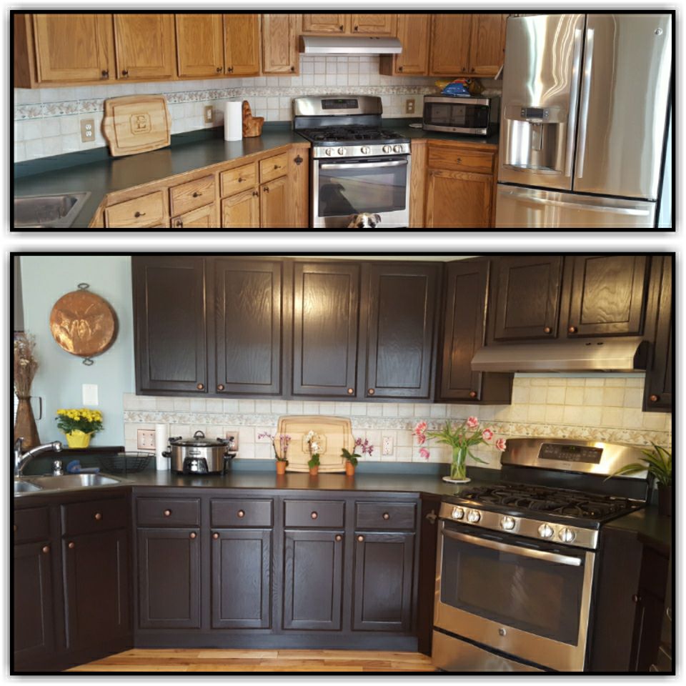 Java Gel Kitchen Cabinets | General Finishes Design Center