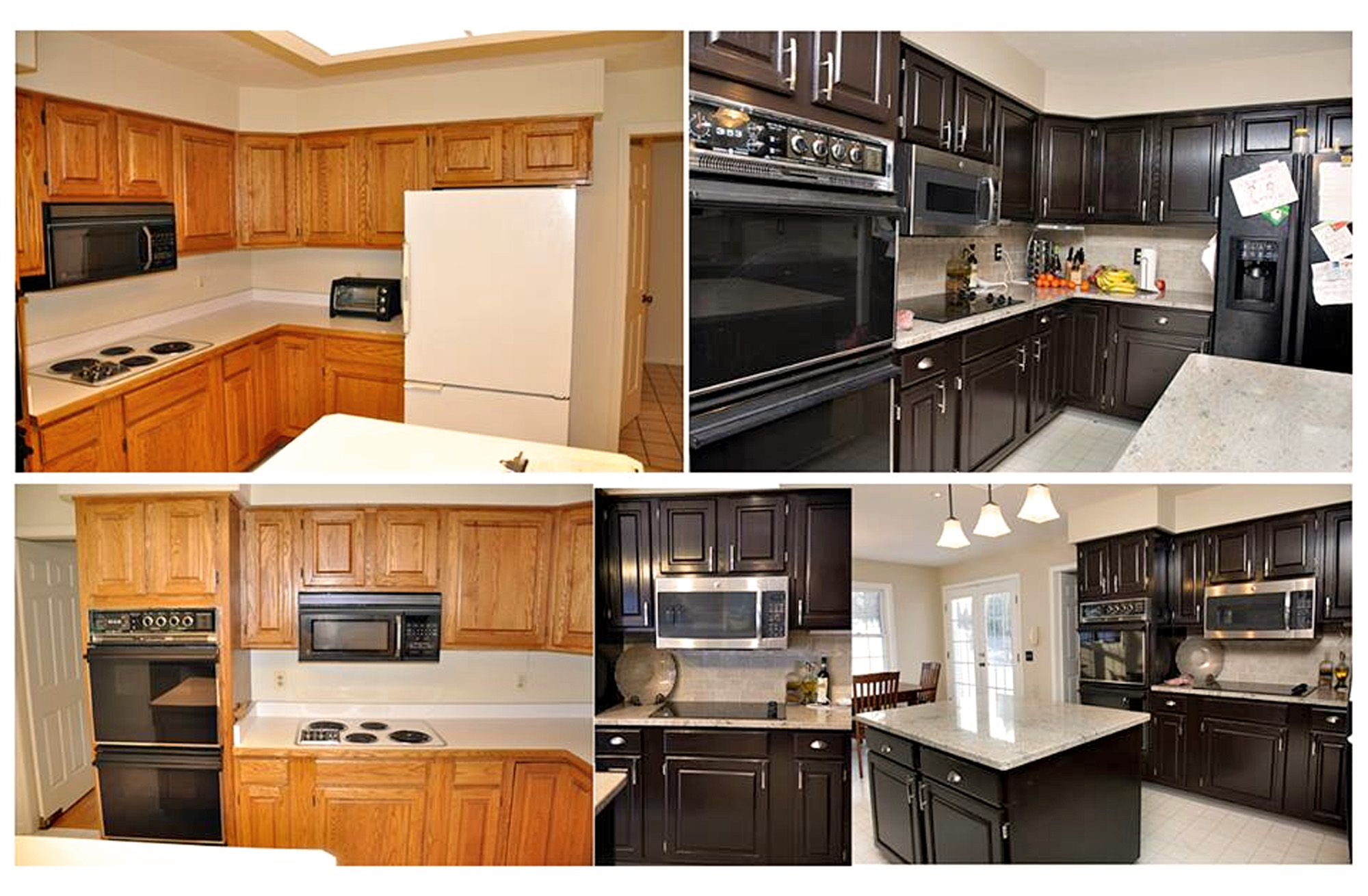 Java Gel Stain Kitchen Makeover | General Finishes Design ...