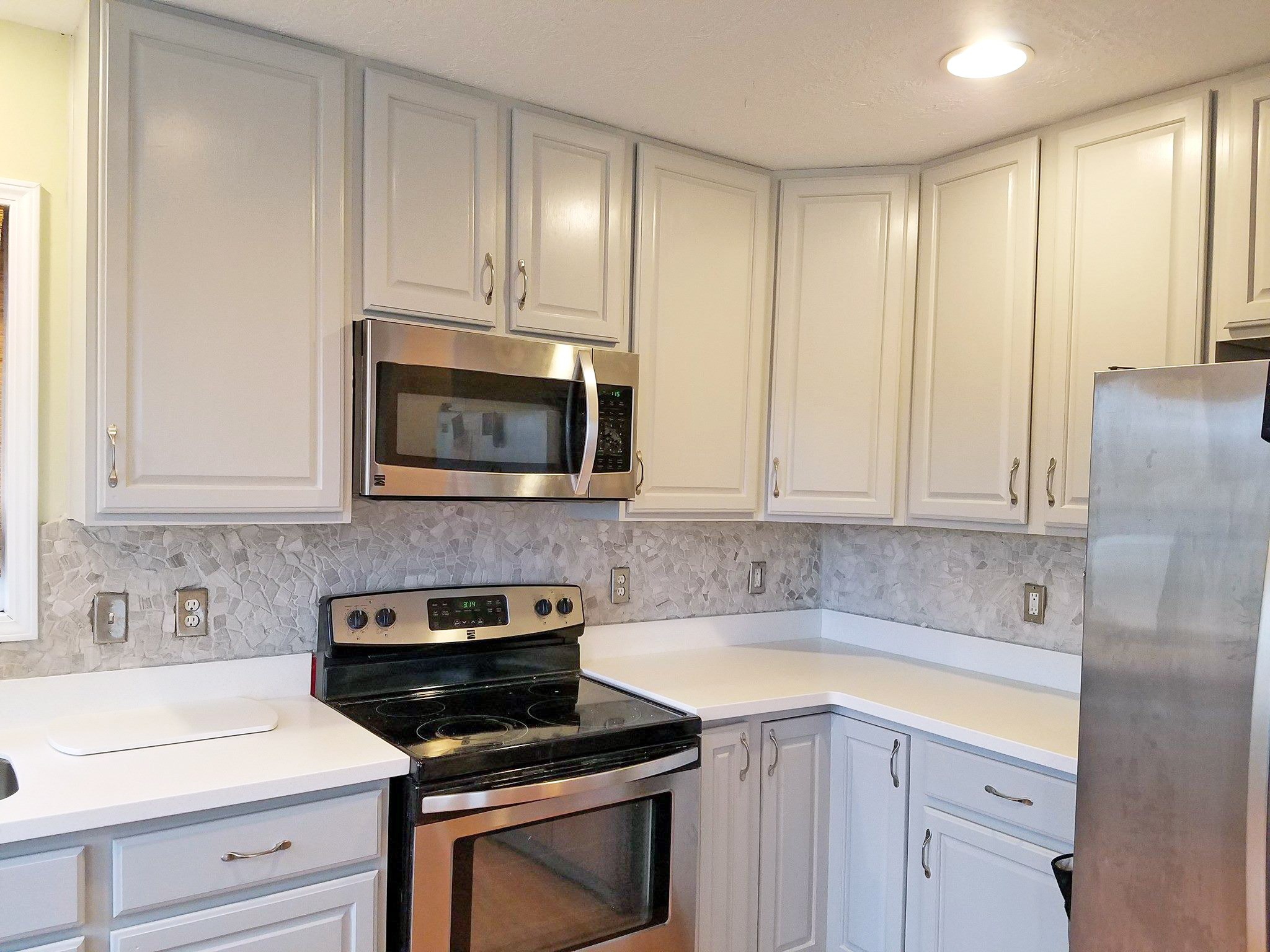 Seagull Gray Kitchen Cabinet Makeover | General Finishes ...