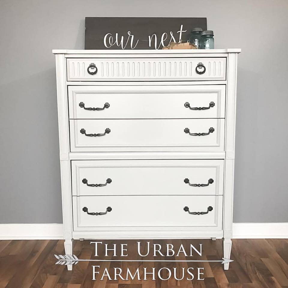 Highboy Dresser In Seagull Gray Milk Paint General Finishes