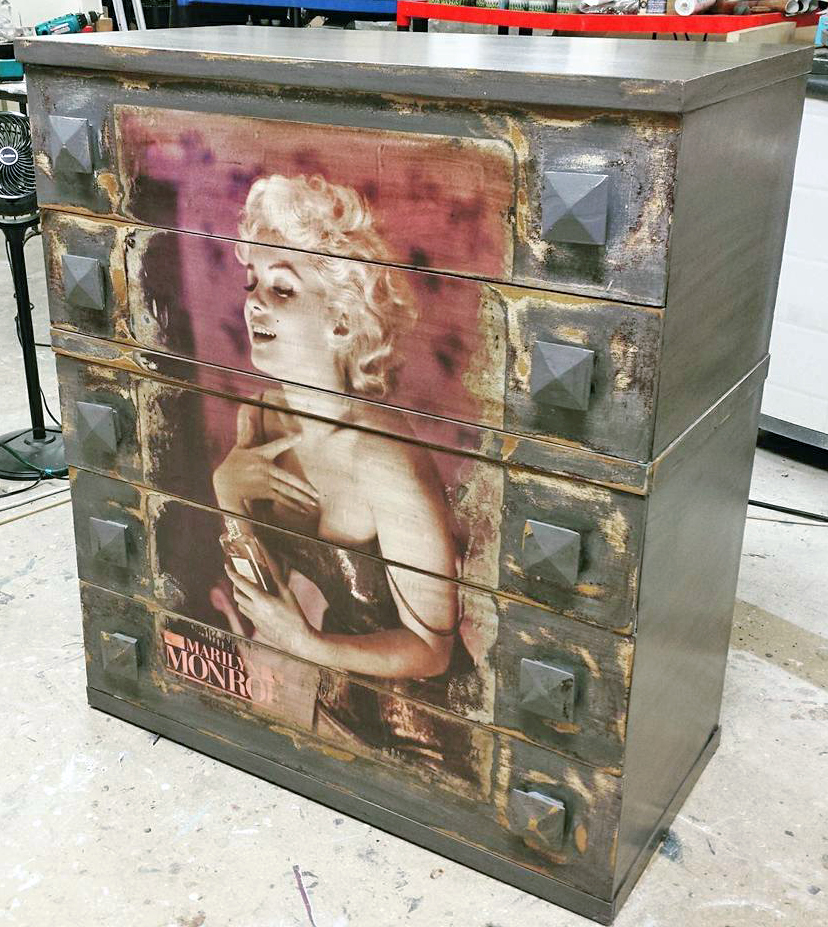 Gray Marilyn Monroe Dresser General Finishes Design Center