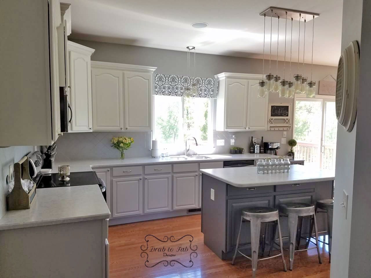 Two Toned Fancy Farmhouse Chic Kitchen Cabinets General ...