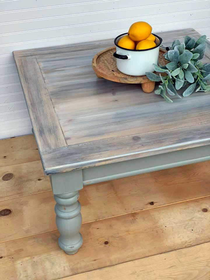 Empire Gray Farmhouse Coffee Table | General Finishes Design Center