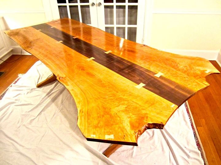 Hand Crafted Table In Arm R Seal Top, General Finishes Arm R Seal