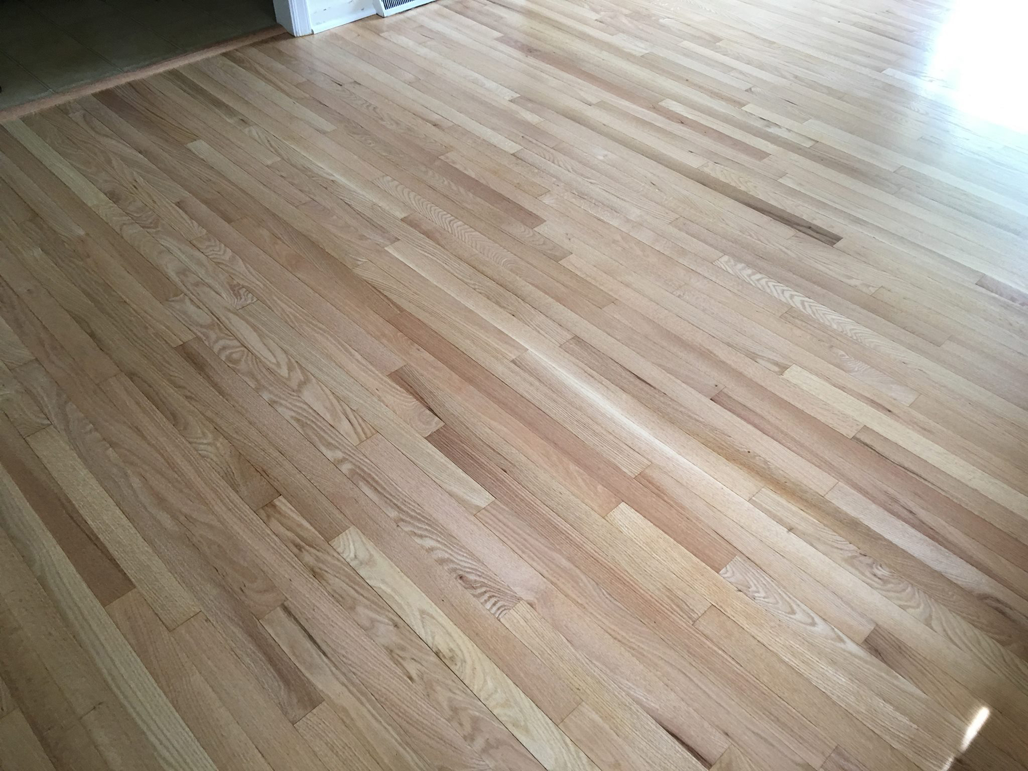 Red Oak Floors Refinished with Pro Image Satin | General ...