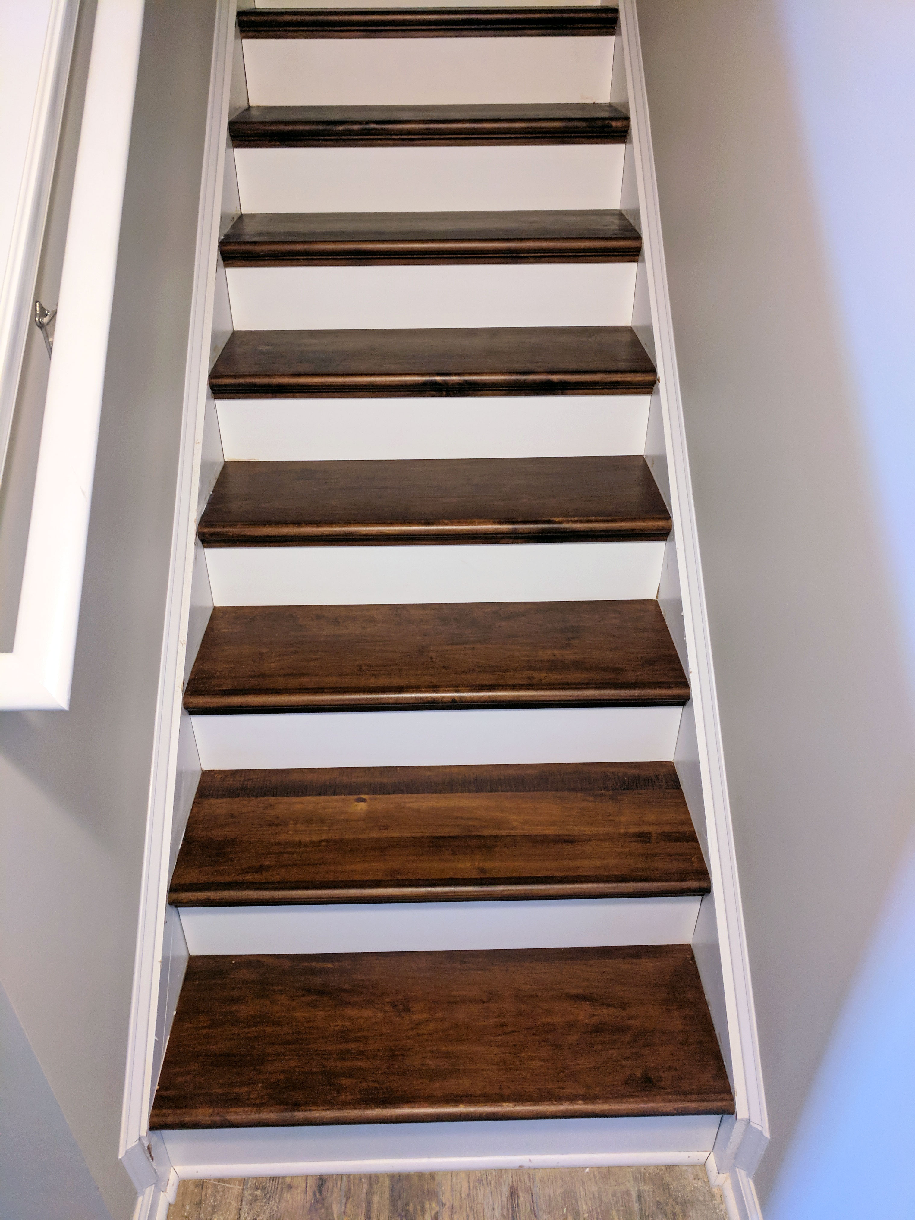 Photos Best Wood For Exterior Stair Treads with Simple Decor