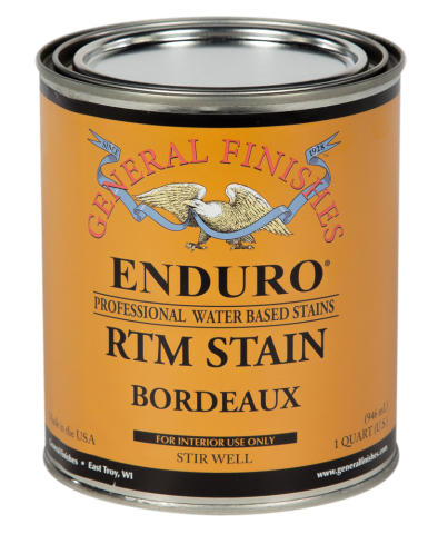 Enduro Ready-To-Match (RTM) Water Based Stain - Bordeaux