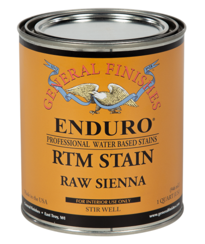 Enduro Ready-To-Match (RTM) Water Based Stain - Raw Sienna Enduro Ready-To-Match (RTM) Water Based Stain - Raw Sienna