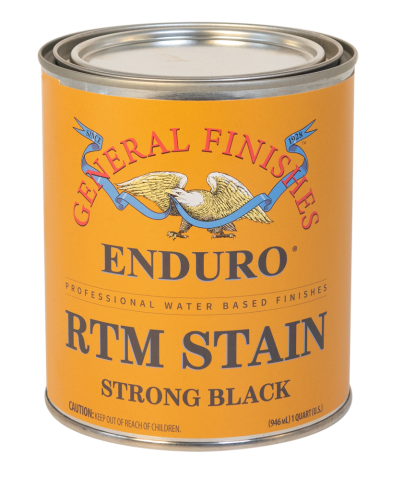 Enduro Ready-To-Match (RTM) Water Based Stain - Strong Black