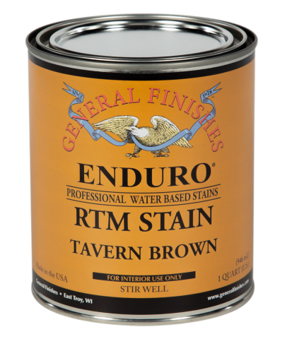 Enduro Ready-To-Match (RTM) Water Based Stain - Tavern Brown