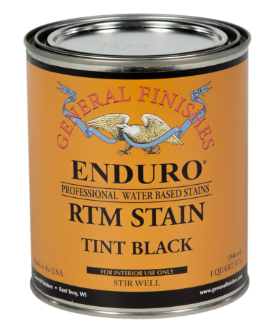 Enduro Ready-To-Match (RTM) Water Based Stain - Tint Black | General ...