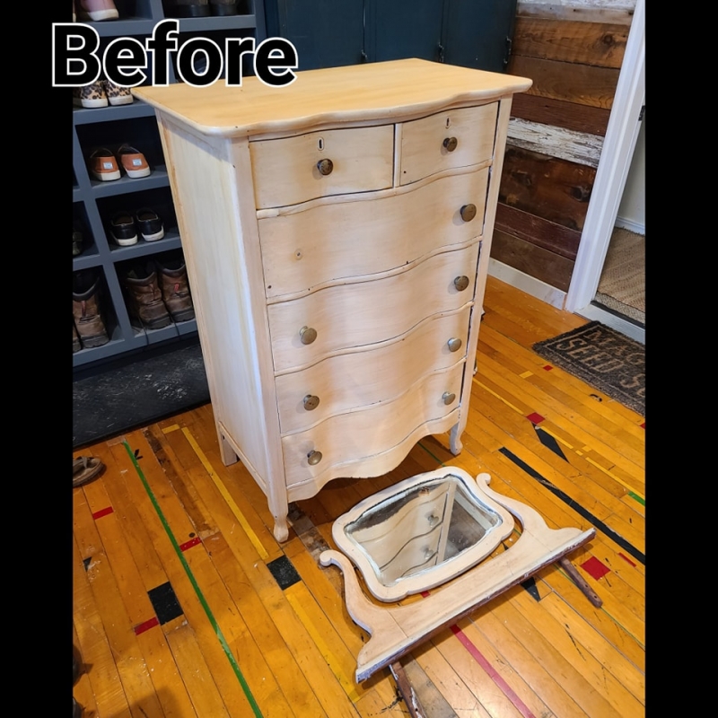 American Oak Gel Stained Dresser Top General Finishes Design Center