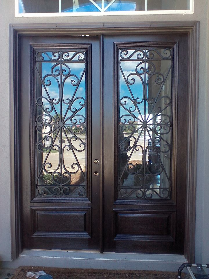 Doors Painted in Custom Mix of Black Walnut & Coffee Bean | General Finishes Design Center