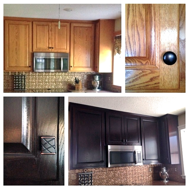 Cabinet Transformation With Java Gel Stain General Finishes