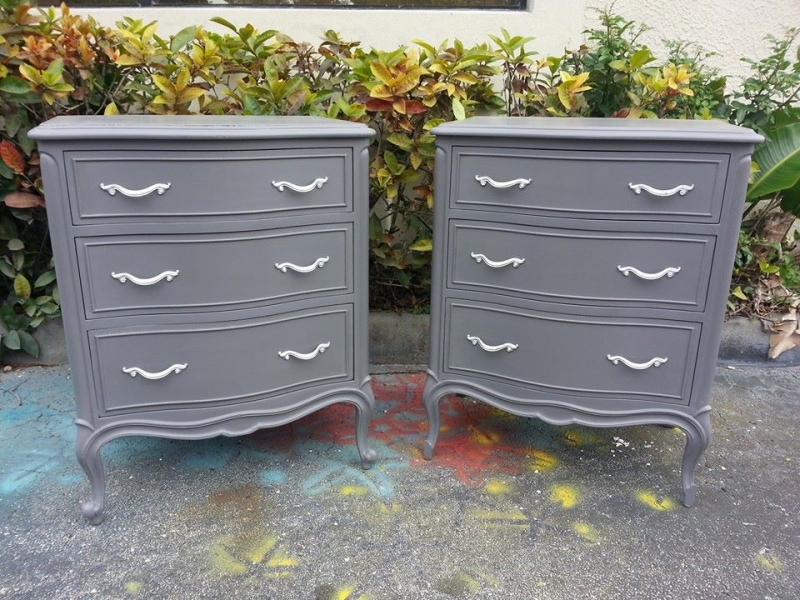 Black Pepper Chalk Style Paint Buffet