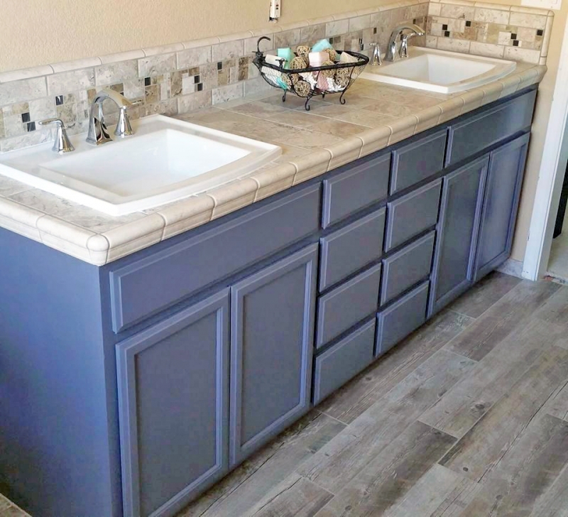 Driftwood Bathroom Cabinet Update | General Finishes Design Center