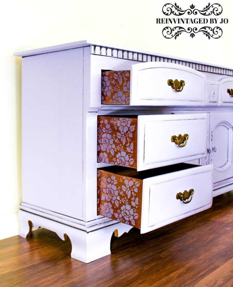 Lavender dresser store