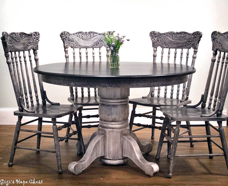 Black and White Table Transformation | General Finishes Design Center