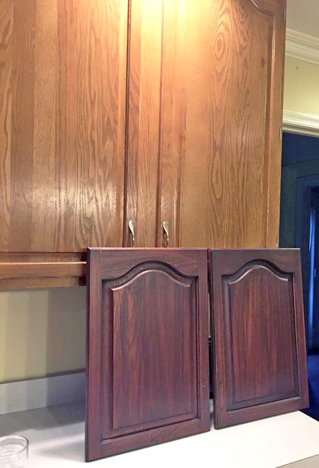 Brown Mahogany Cabinet Transformation | General Finishes Design Center