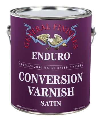 General Finishes Enduro Conversion Varnish, Gallon, Satin