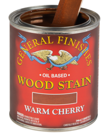 General Finishes Liquid Oil Wood Stain, Quart, Warm Cherry