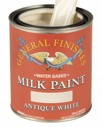 General Finishes Milk Paint, Quart, Antique White