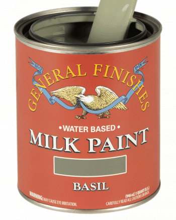General Finishes Milk Paint, Quart, Basil