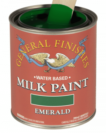 General Finishes Milk Paint, Quart, Emerald