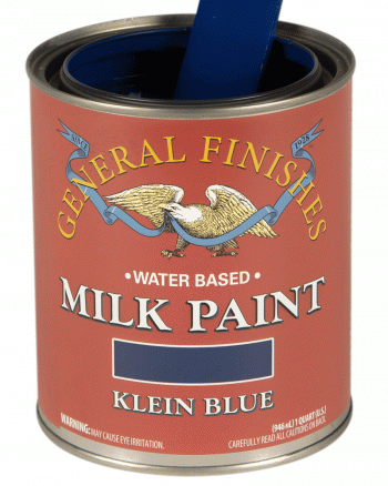 General Finishes Milk Paint, Quart, Klein Blue
