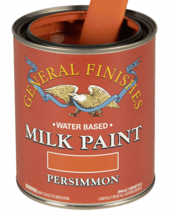 General Finishes Milk Paint, Quart, Persimmon