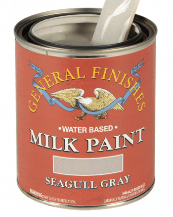 General Finishes Milk Paint, Quart, Seagull Gray