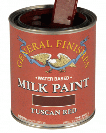 General Finishes Milk Paint, Quart, Tuscan Red