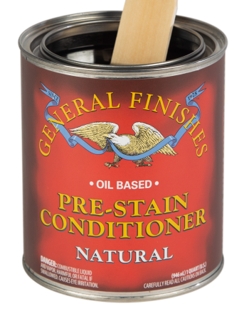 General Finishes Oil Based Pre-Stain Wood Conditioner, Quart, Natural