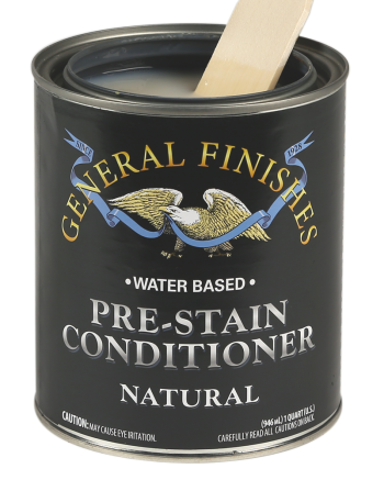 General Finishes Water Based Pre-Stain Wood Conditioner, Quart, Natural