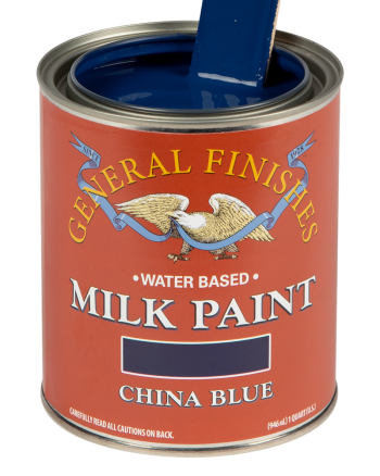 General Finishes Milk Paint, Quart, China Blue
