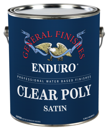 Enduro Water Based Clear Poly Satin Gallon