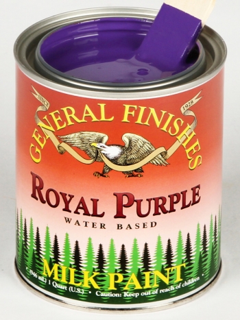 General Finishes Milk Paint, Quart, Royal Purple (Discontinued)