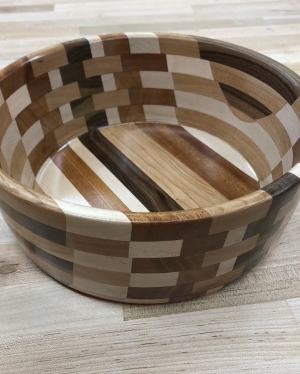 Wood lathe online bowl