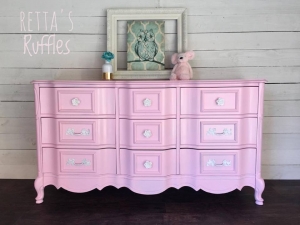 Furniture Design Ideas Featuring Pink C General Finishes French Provincial Dresser In Pretty Pink