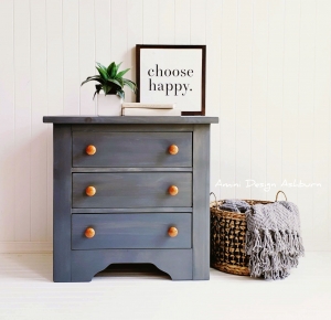 Gray General Finishes Design Center Gray Gel Stain Side Table