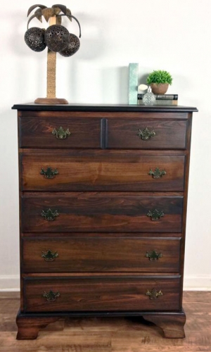 Oil Based Gel Urethane Topcoat General Finishes Gel Stained Dresser Headboard