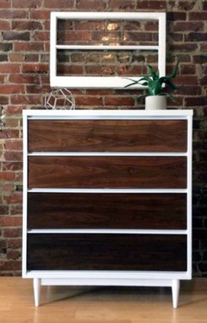 Brown Mahogany General Finishes Design Center Ombre Gel Stained Dresser