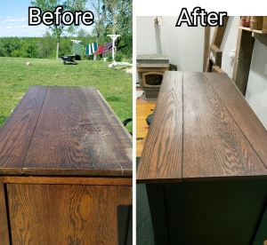 Furniture Design Ideas Featuring Gel Stains General Finishes Java Top